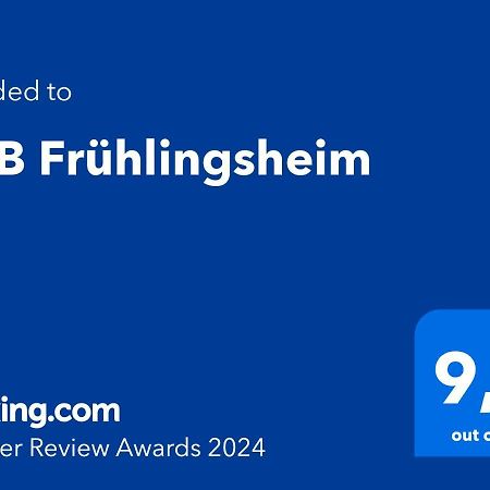 B&B Fruehlingsheim Racines Exterior foto